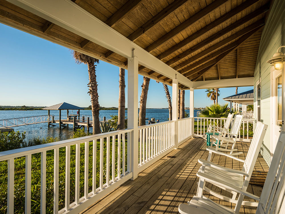 Waterfront Cottage Porch